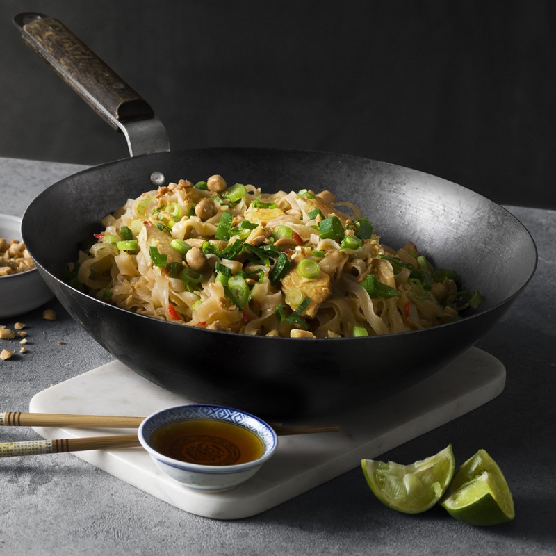 Pad thai med kyckling