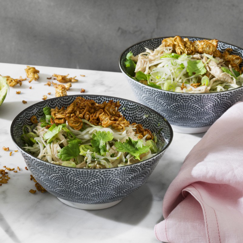 Asiatisk kålsallad med kyckling