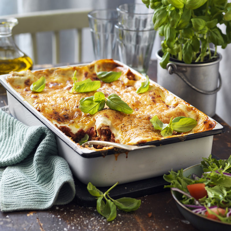 Grekisk lasagne med aubergine