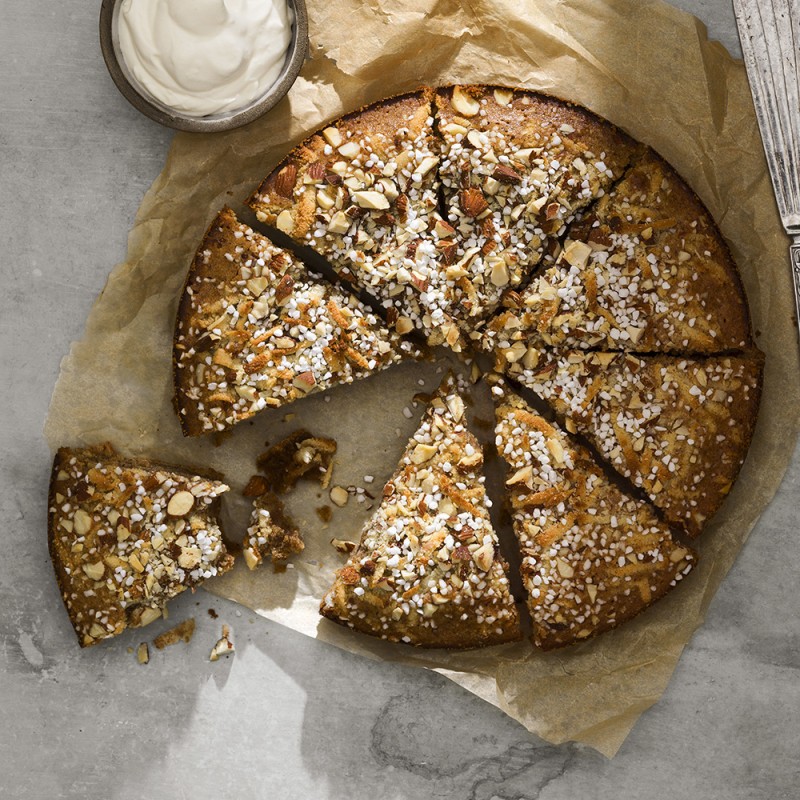 Kanelbullekladdkaka