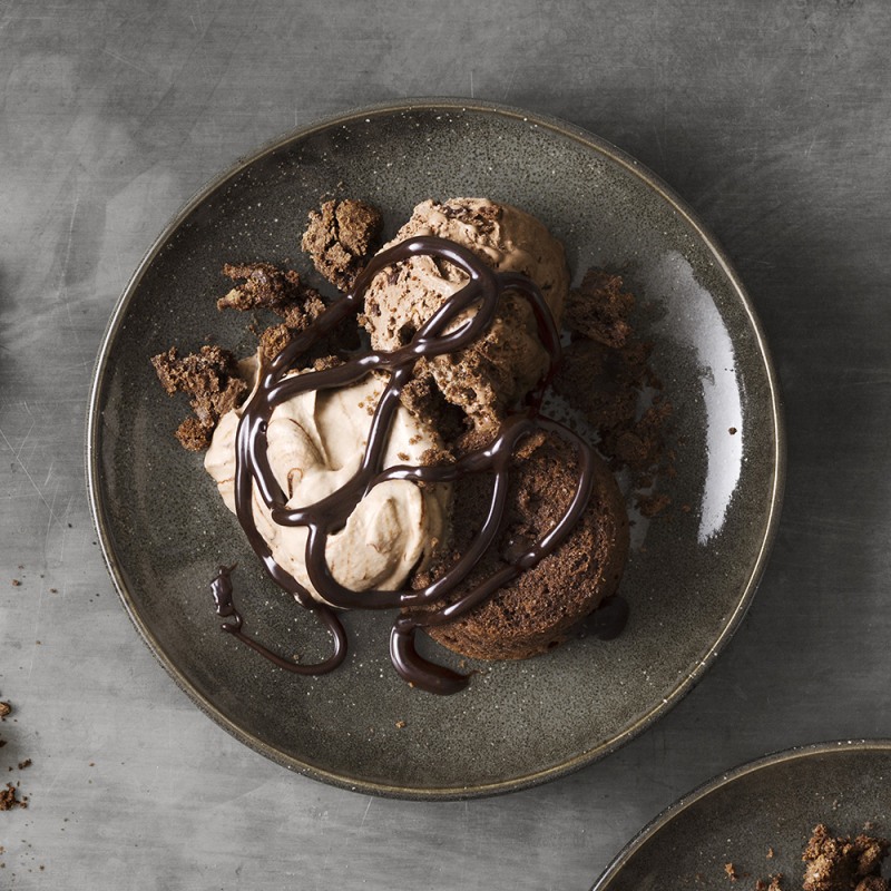 Lyxig chokladdessert