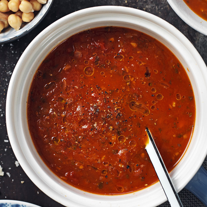 Vegansk tomatsoppa