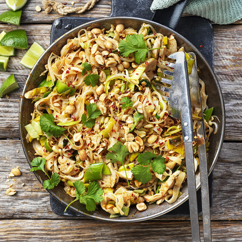 Pad thai på grillen