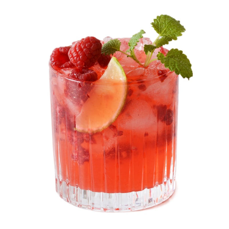 Hallonmojito