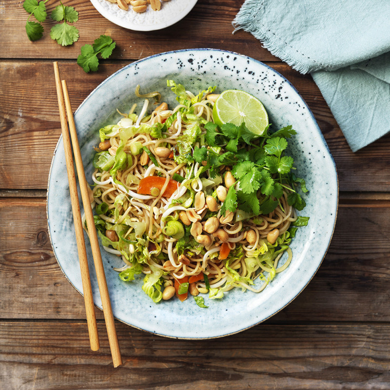 Sticky noodles