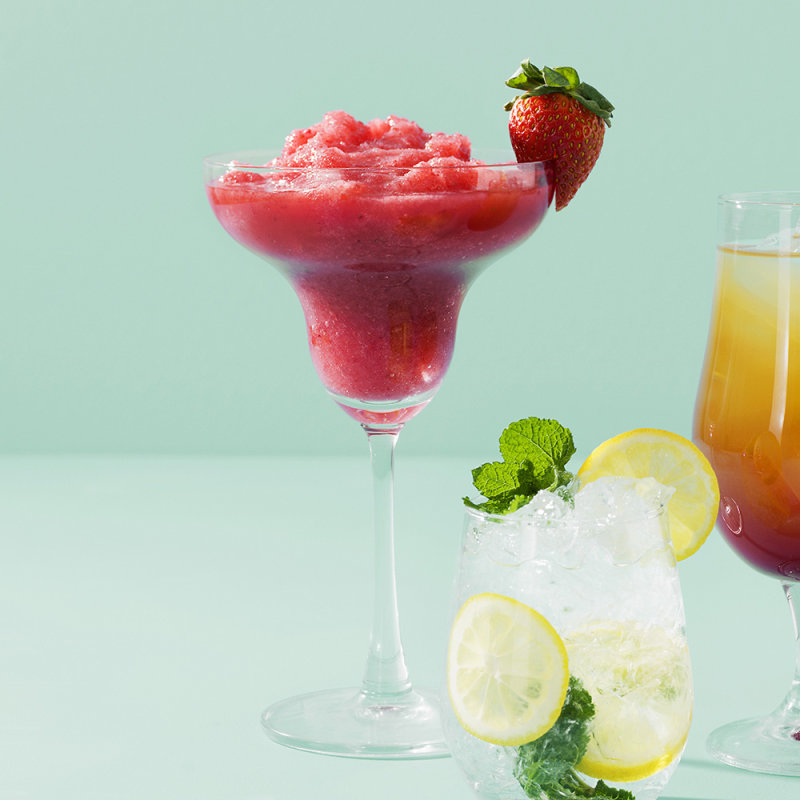 Alkoholfri Strawberry daiquiri