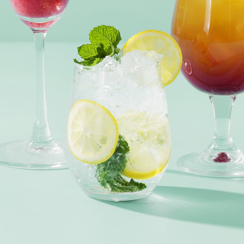 Alkoholfri Hugo cocktail