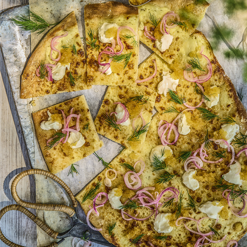 Löjromspizza