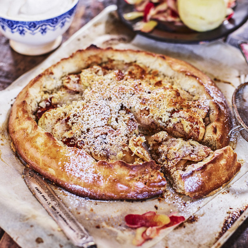 Äppelgalette