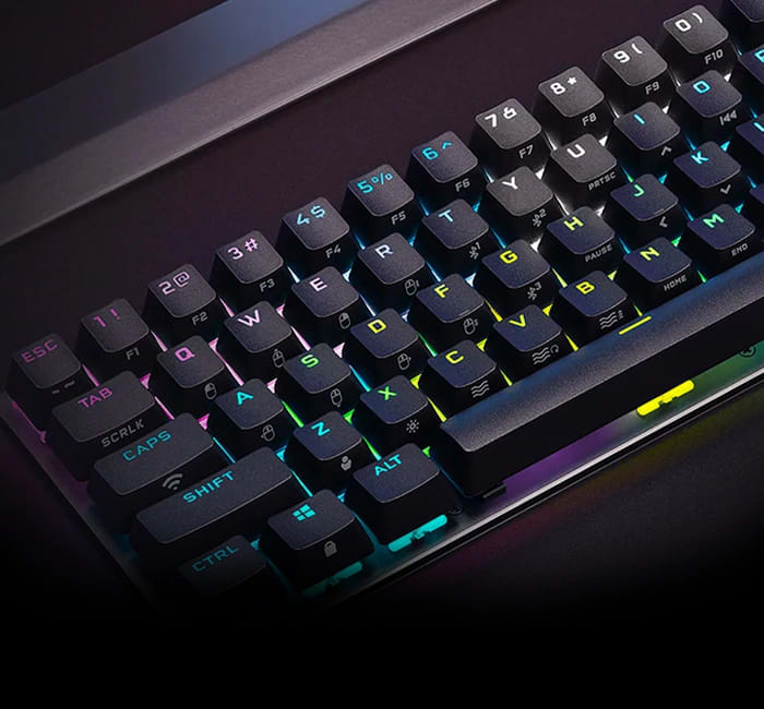 Le nouveau clavier de Corsair offre de la finesse aux gamers