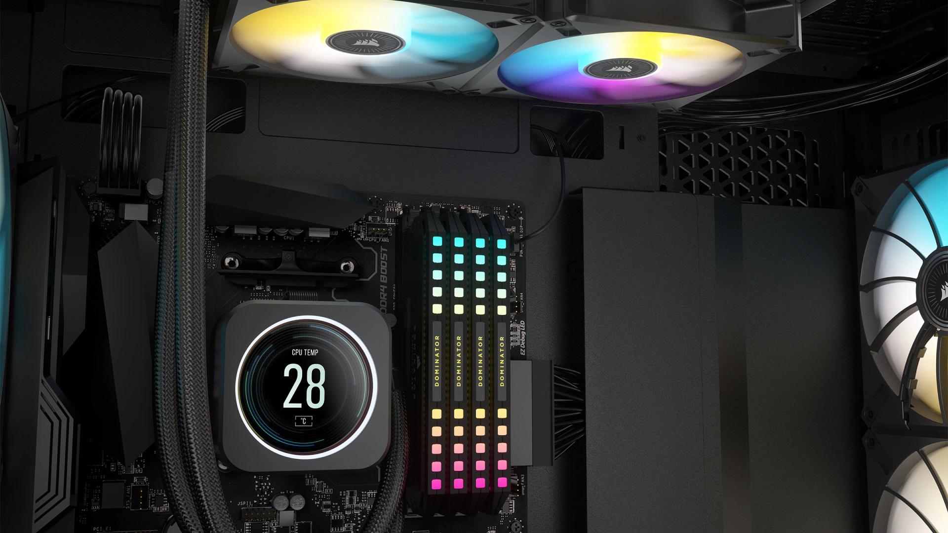 iCUE ELITE CPU Cooler LCD Display Upgrade Kit