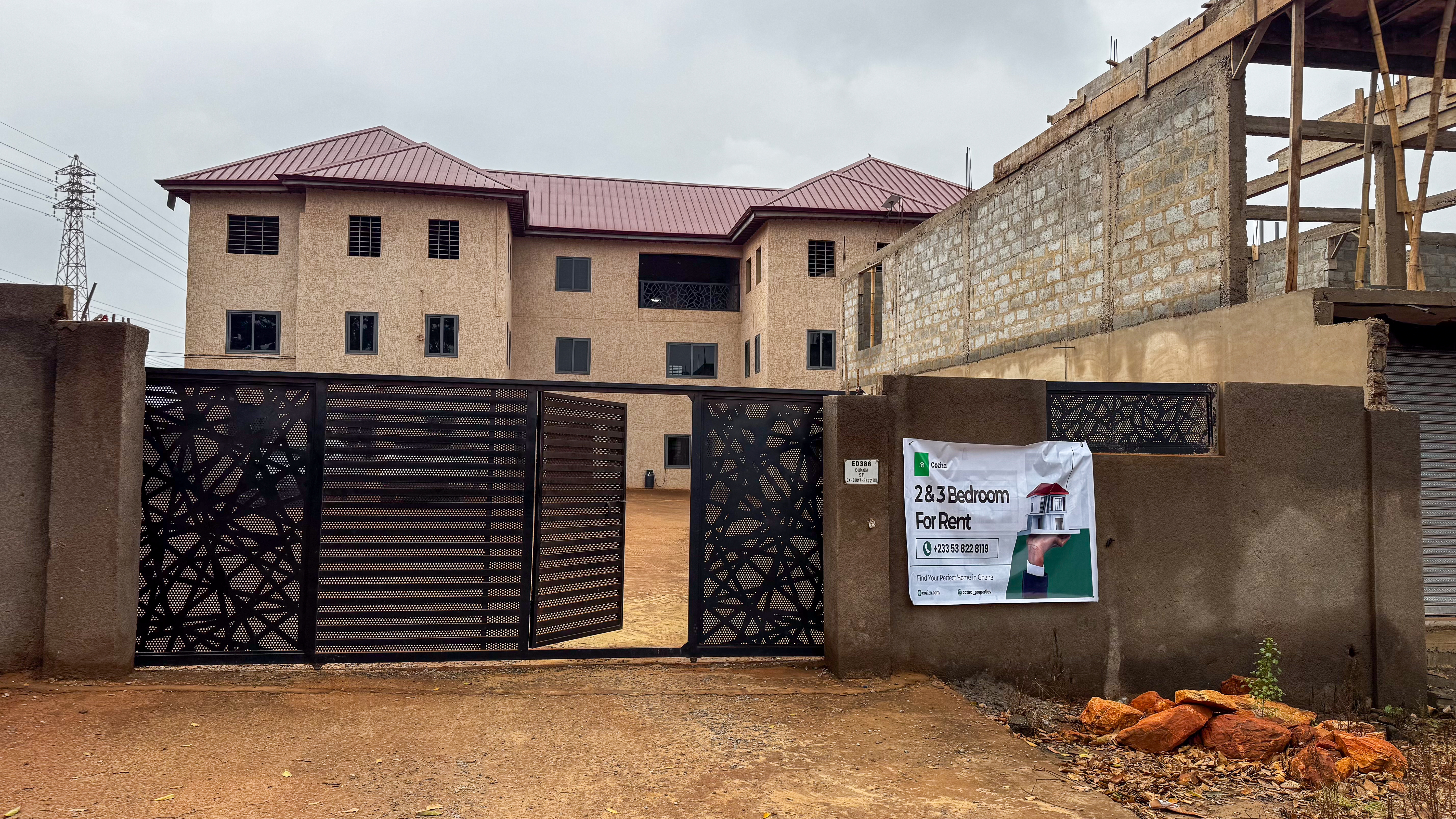 Newly-Built, Executive, Spacious & Modern 3-Bedroom, 3.5-Bath Apartment in Oyibi, Bush Canteen, Near Valley View