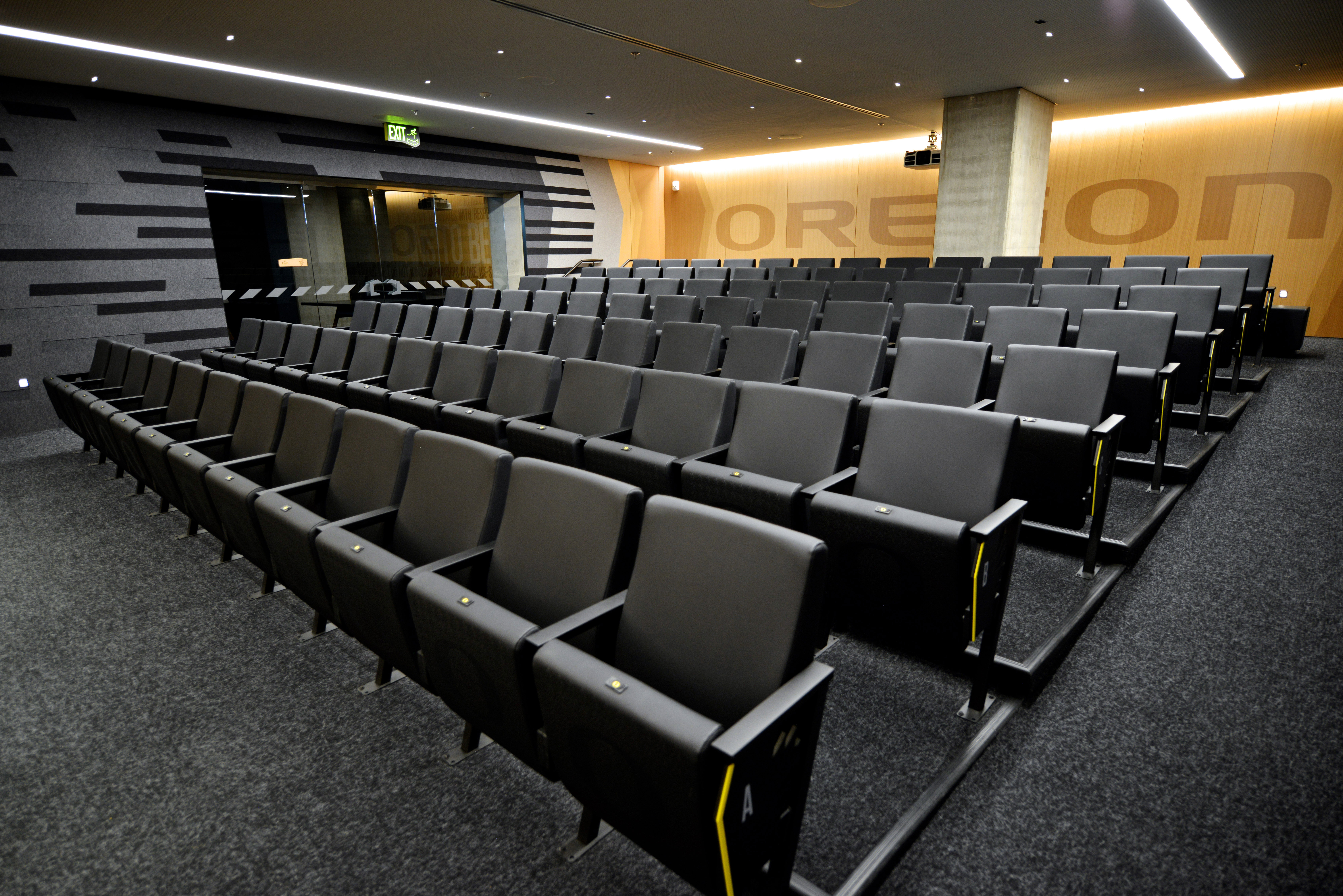 University of Oregon - Hayward Field Film Rooms