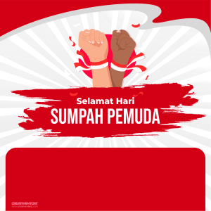 Kartu Ucapan Sumpah Pemuda Keren Terbaru