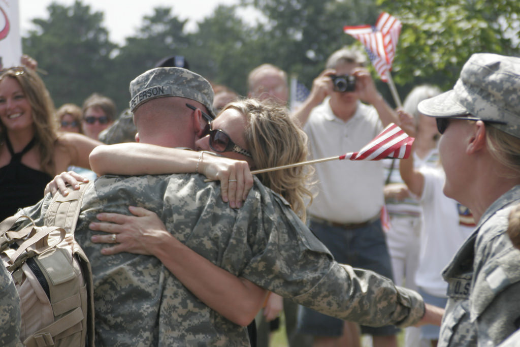 welcoming veterans home