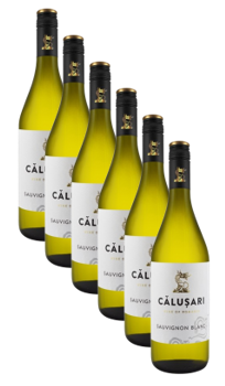 doos ( 6 flessen ) Calusari sauvignon blanc