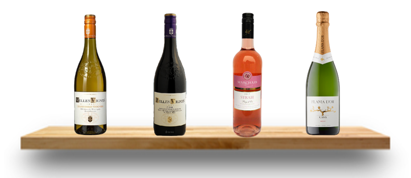 Heerlijke wijnen per fles en doos