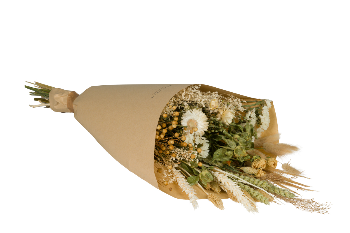 Droogbloemen veldboeket naturel
