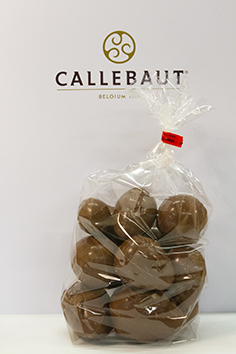 500 gr paaseieren: melkchocolade in mica zak