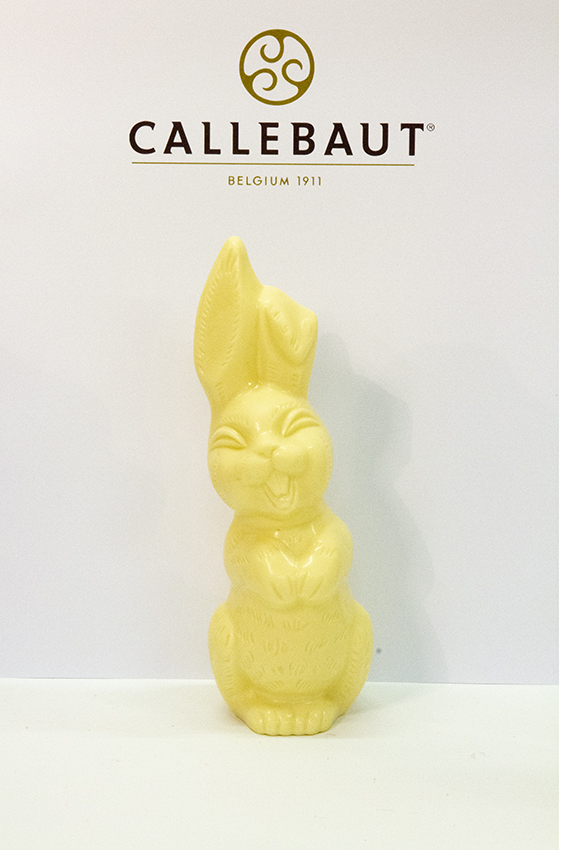 Chocolade lachhaas - 200 gr - witte chocolade