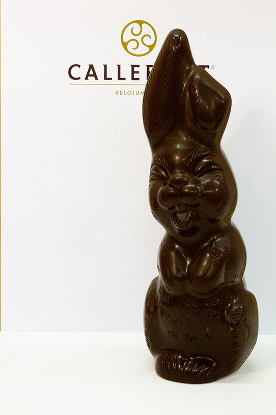 Chocolade lachhaas - 500 gr - fondant chocolade