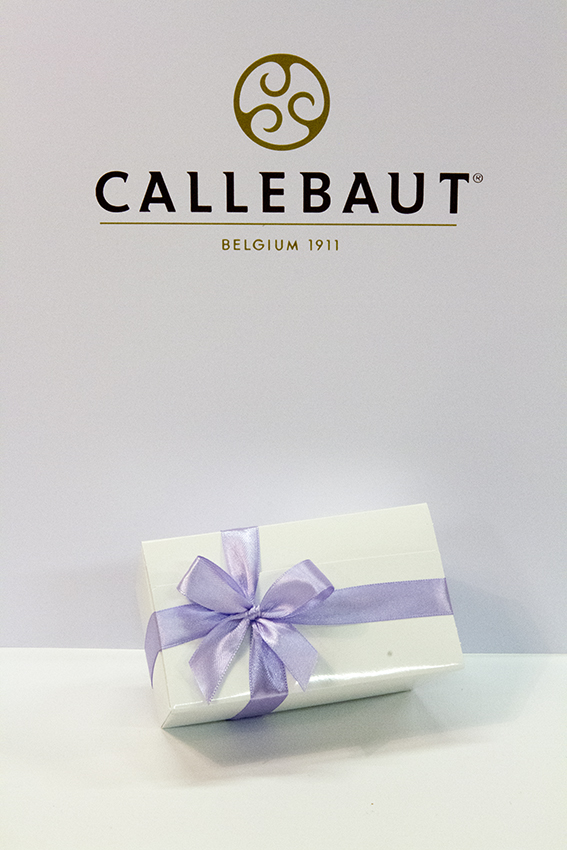 Ballotin met paaseitjes van fijne Callebaut chocolade - 250 gr