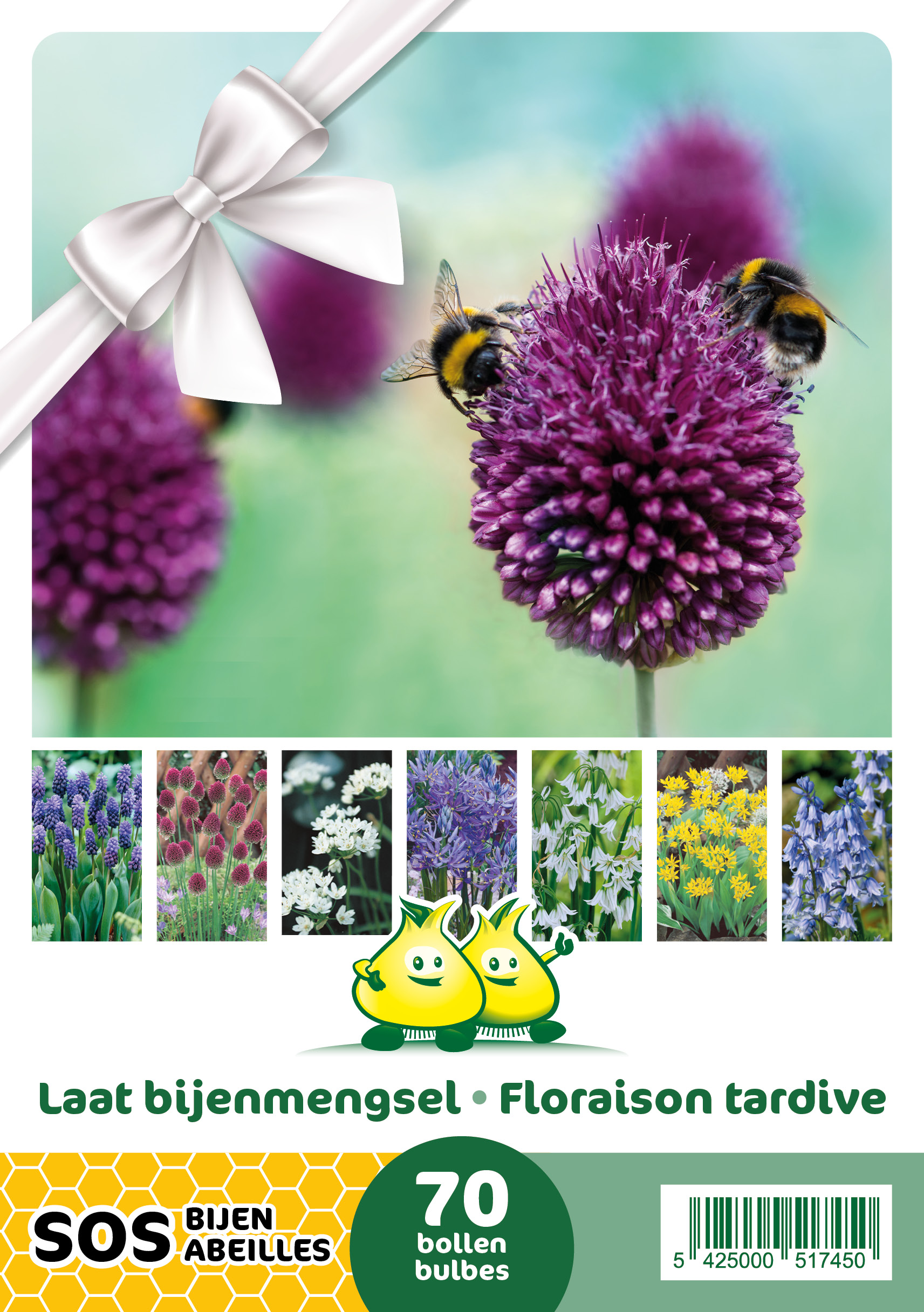 SOS - MÉLANGE POUR ABEILLES À FLORAISON TARDIVE - 70 bulbes