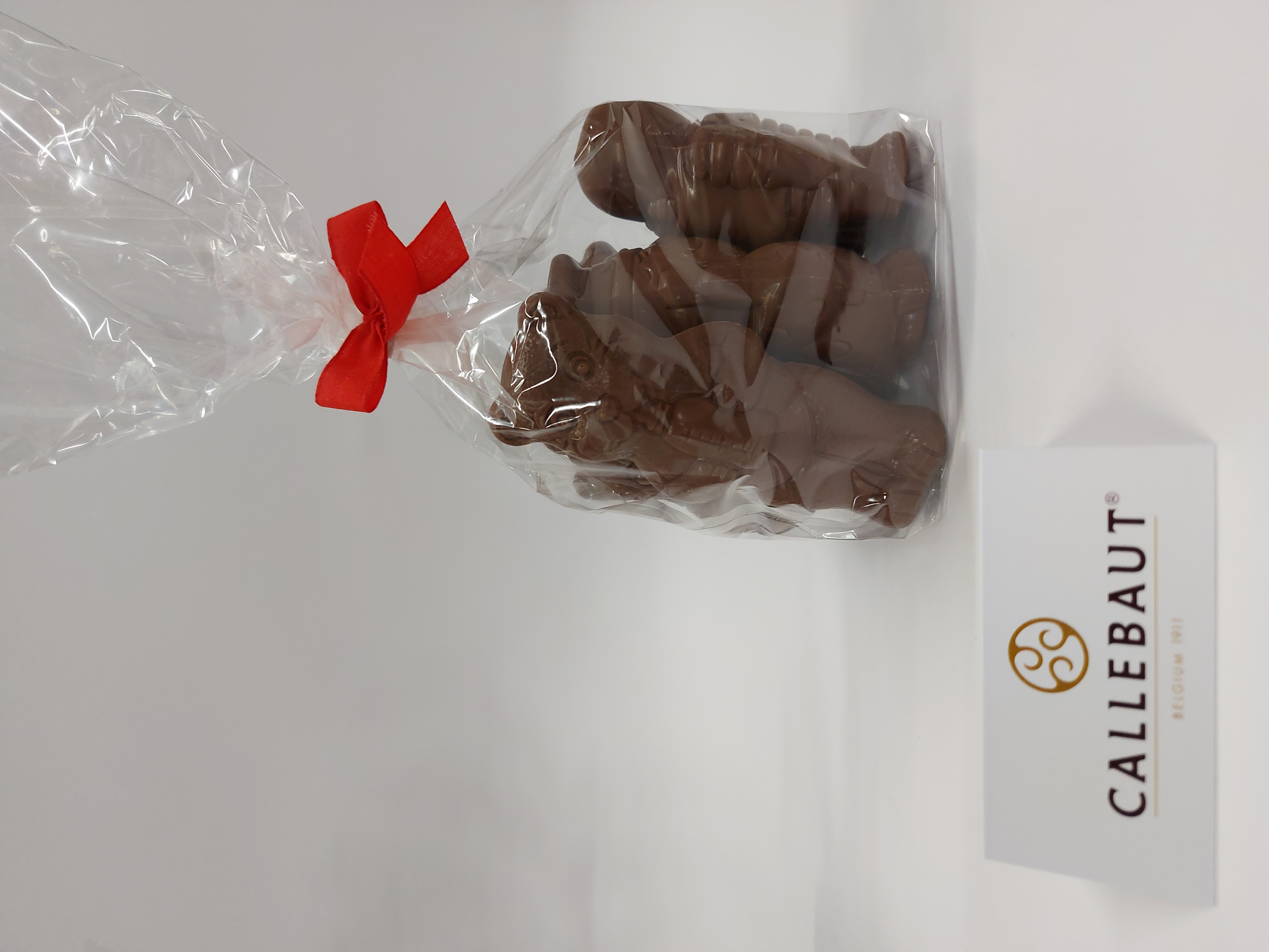 250g Sinterklaasfiguren: melkchocolade