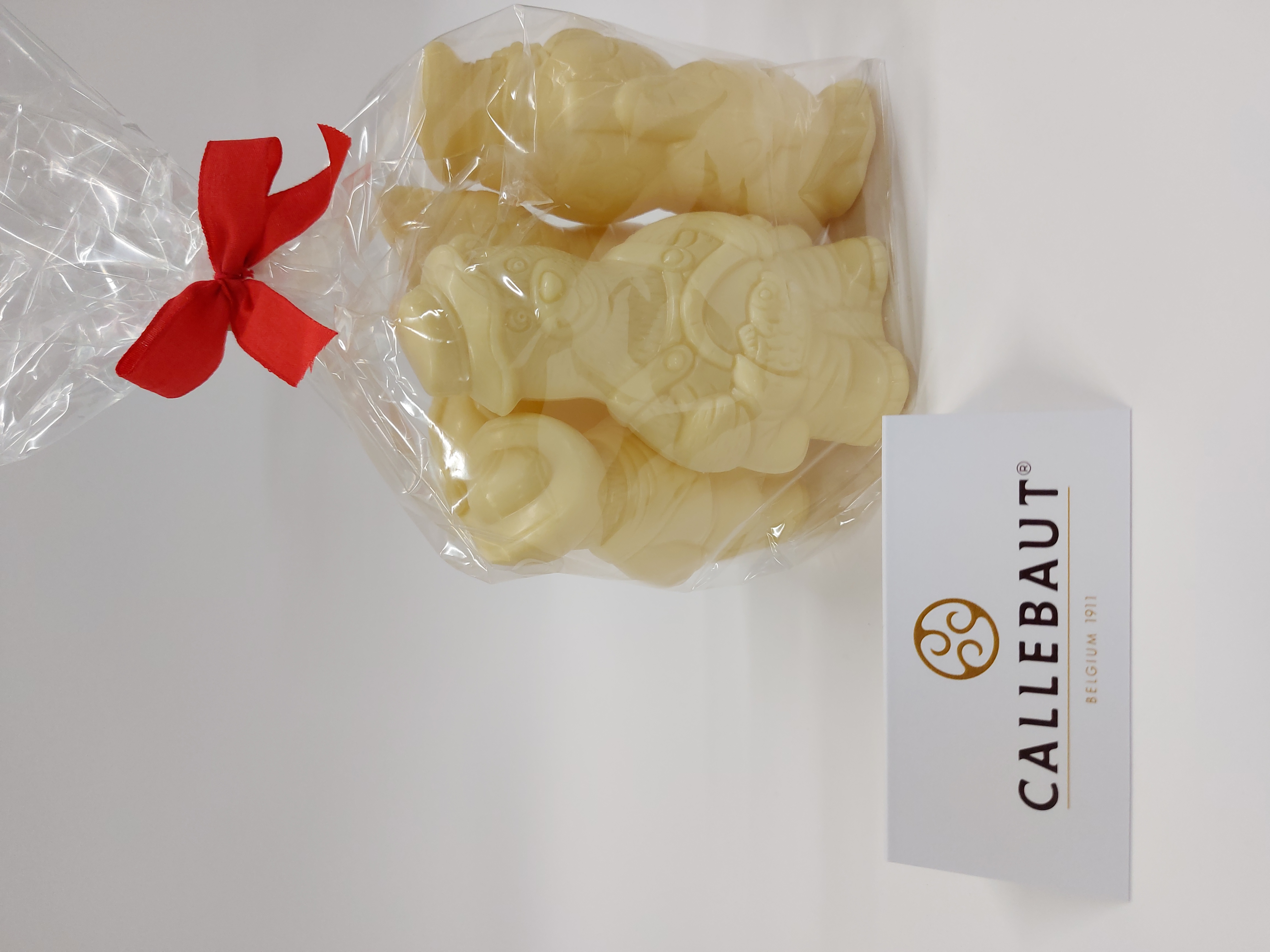 250g Sinterklaasfiguren: witte chocolade