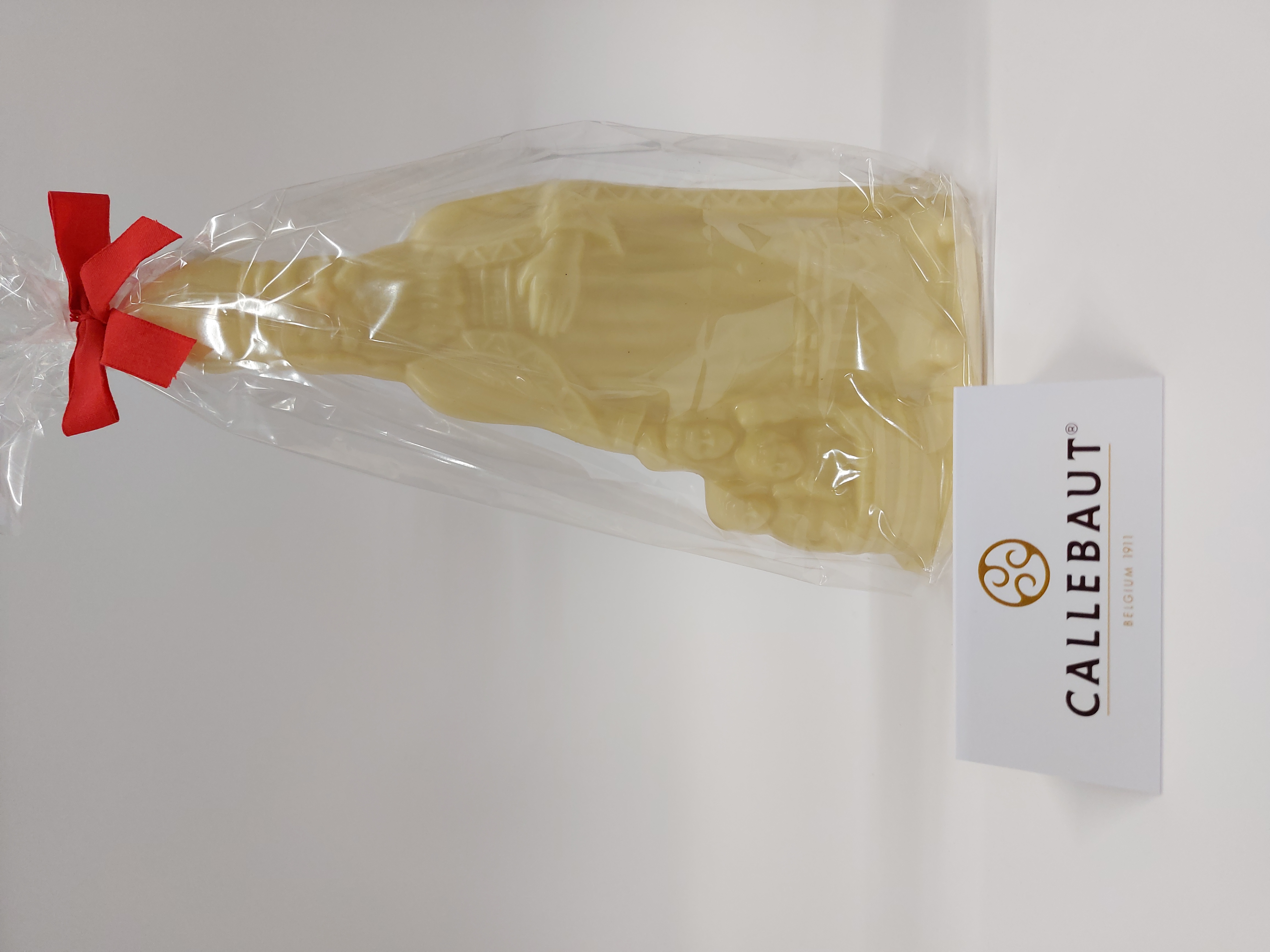 250g Sinterklaas: witte chocolade / 25 cm