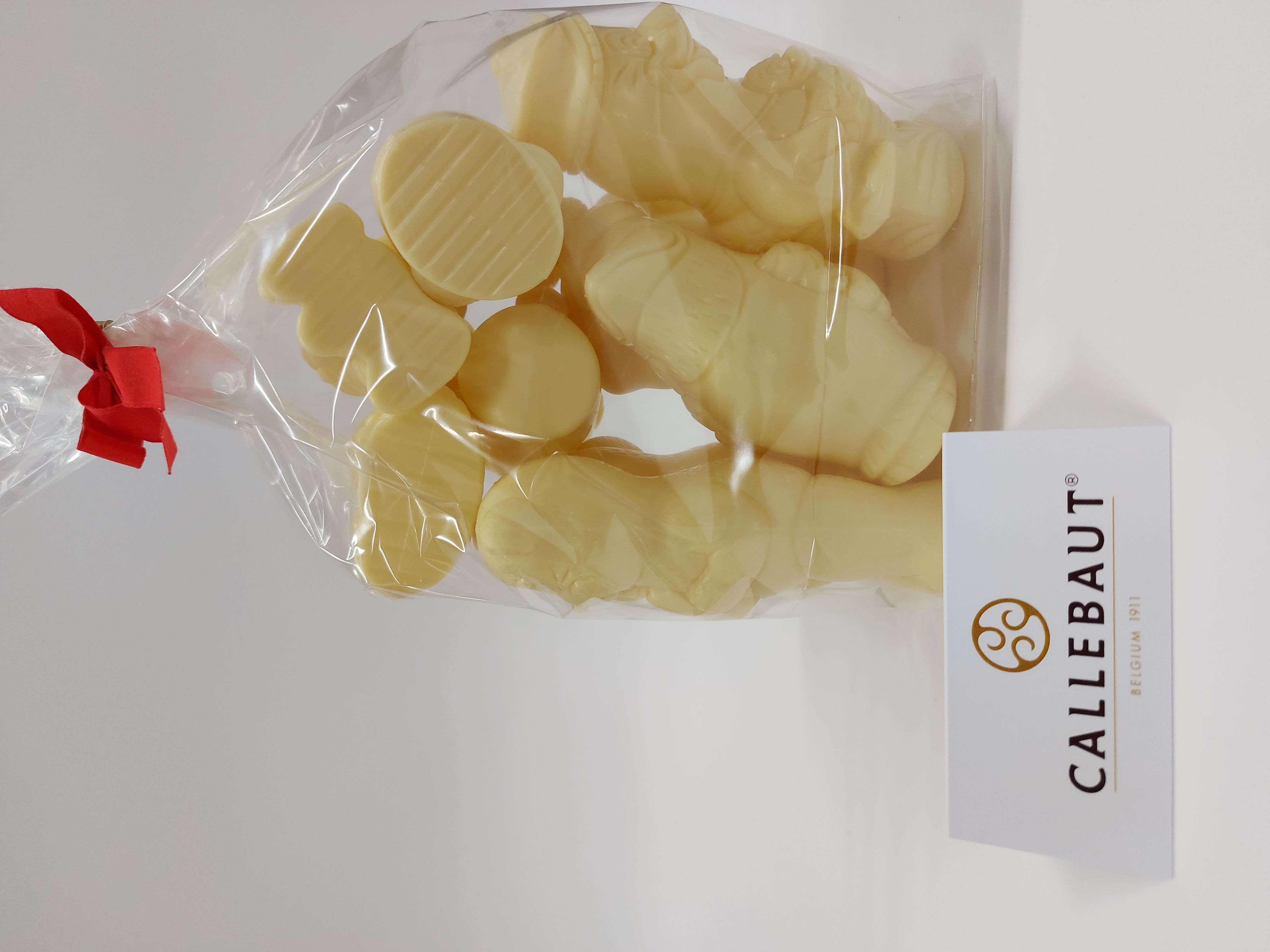 500g Sinterklaasfiguren: witte chocolade