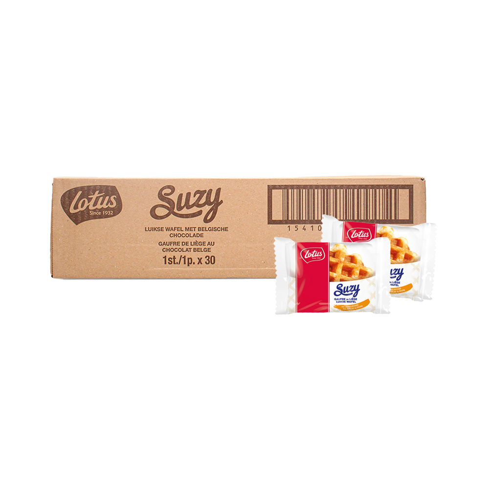 Lotus Suzy Luikse Wafels in omdoos - 30 stuks - 1500g