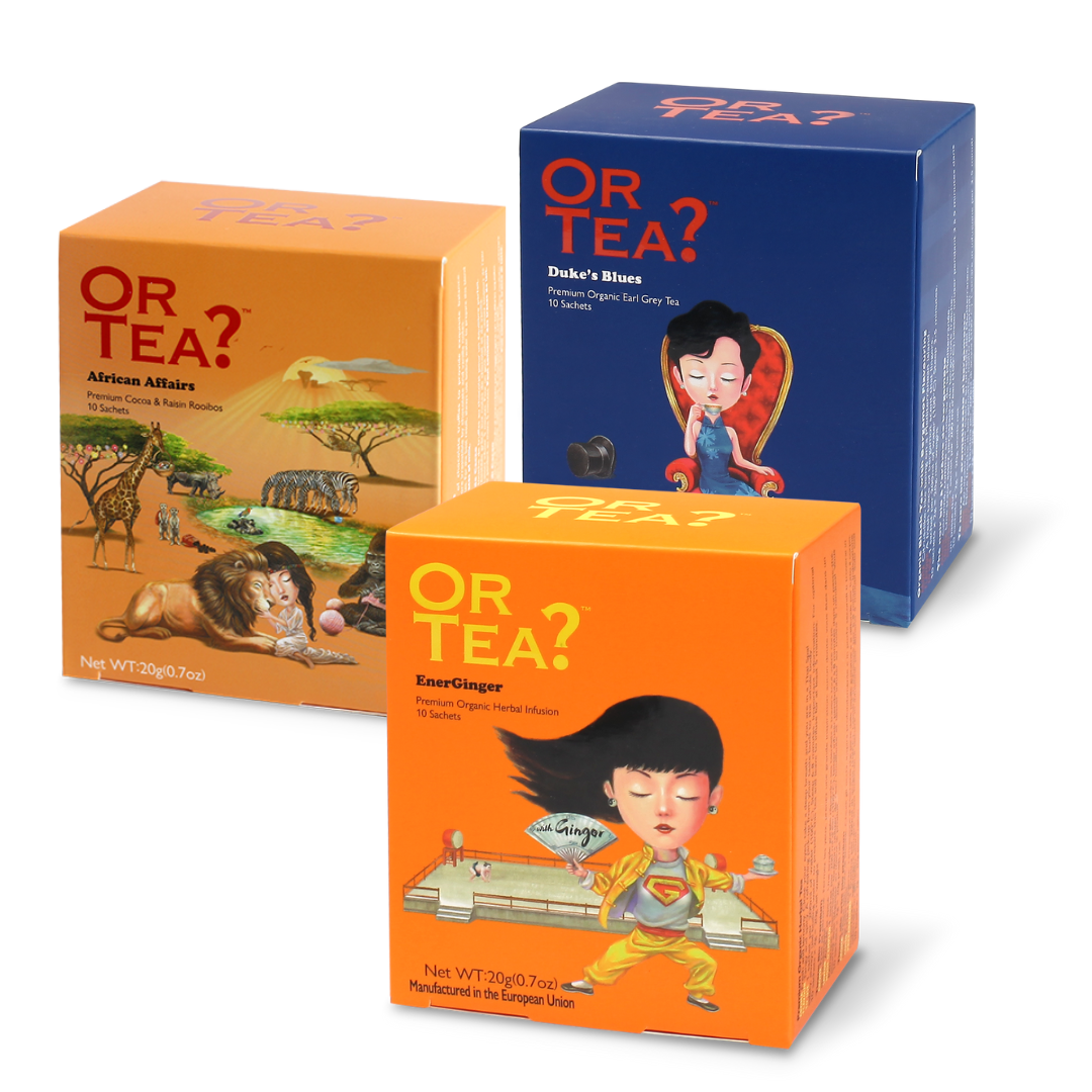 Thee assortiment - Set 1: 3x 10-Sachet Box
