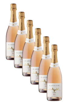 doos ( 6 flessen ) Cava Flama d'Or rosado