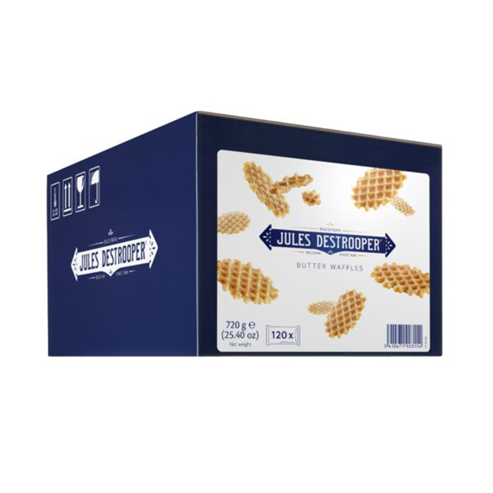 Jules Destrooper Gaufrettes Parisiennes 120 pièces - 720g
