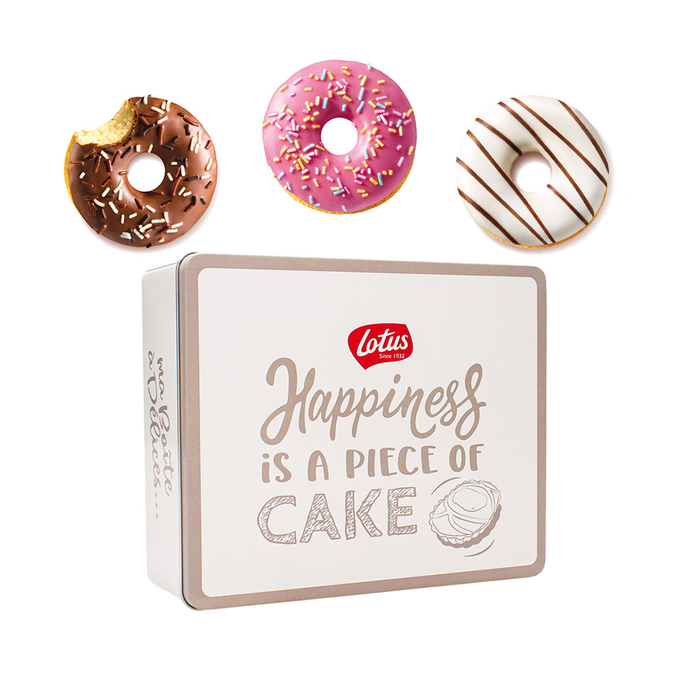 Lotus Collection Cake Donuts - 18 stuks - 3 smaken - 612g