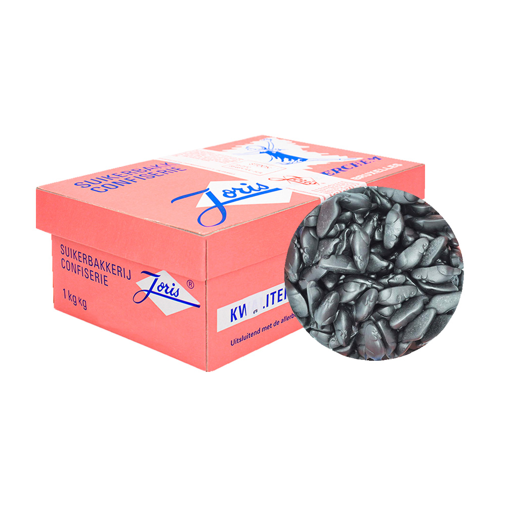 Joris Sweets - Zwarte Muisjes - 1000g