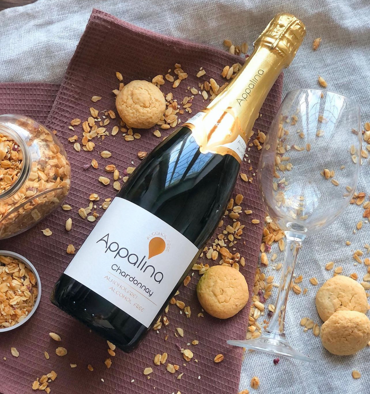 Niet-Alcoholische Schuimwijn