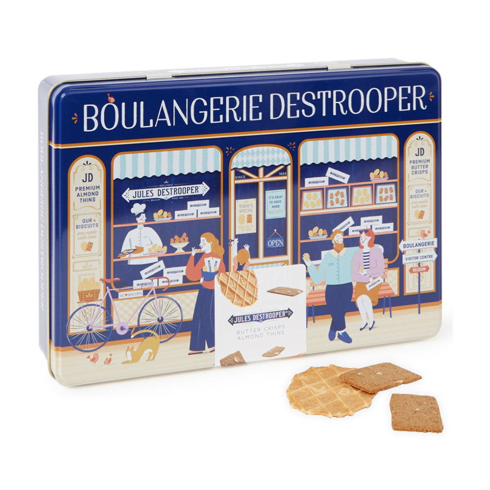 Jules Destrooper koekjesmix in Boulangerie Tin - 350g