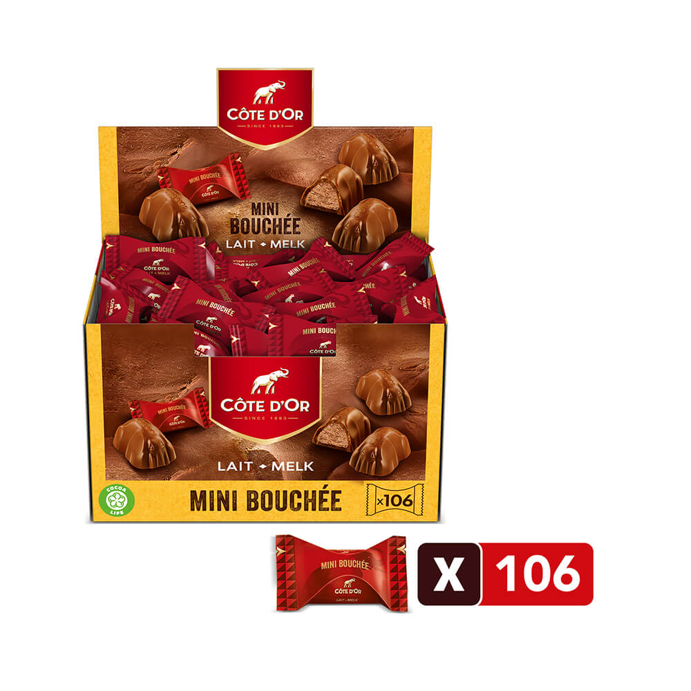 Côte d'Or Mini Bouchée melk - 106 stuks - 1000g