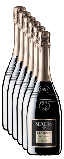 doos ( 6 flessen ) Prosecco Sentio Brut