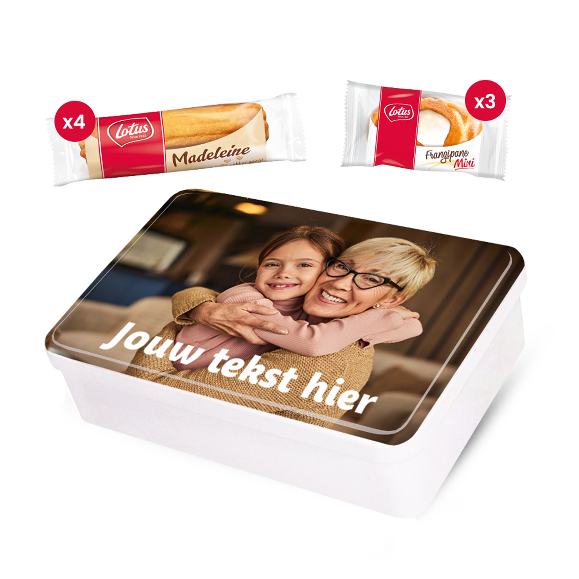 Lotus gepersonaliseerde geschenkdoos - 197,5g