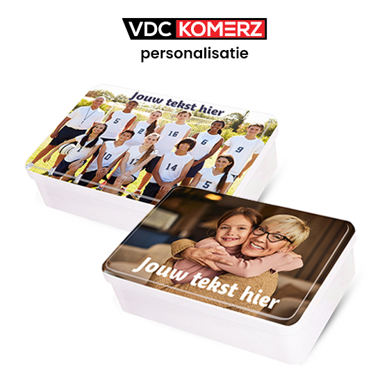 VDC-Komerz personalisatie: top A-merken in een gepersonaliseerde tinnen doos