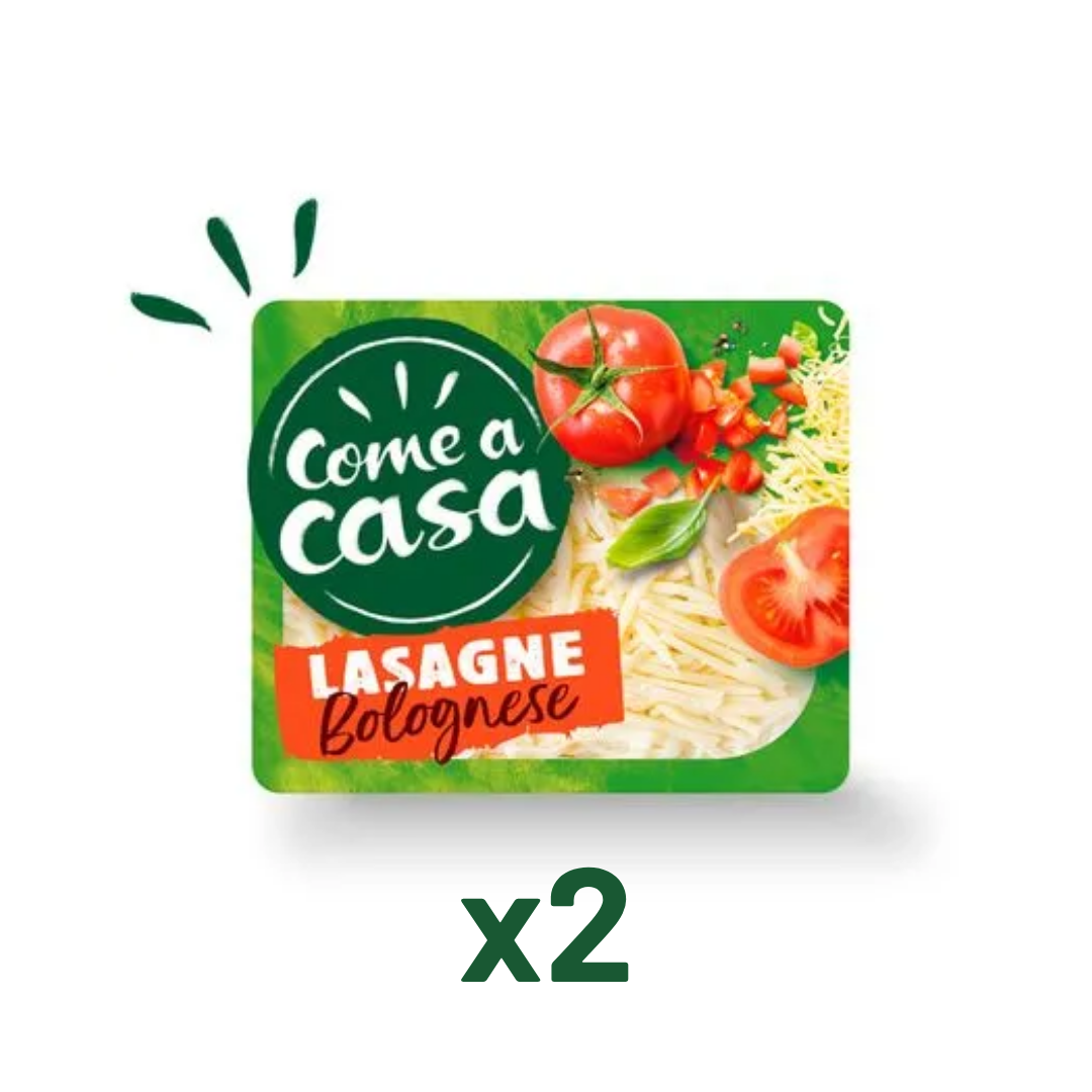 Lasagne bolognese 400g x2