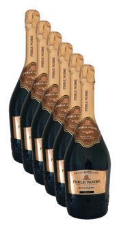 Doos ( 6 flessen ) louis Bouillot Perle Noire