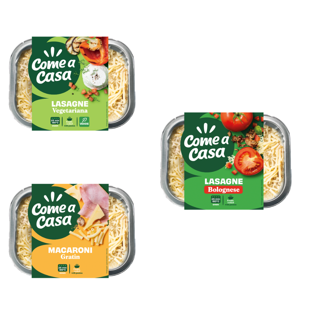 Come a casa® - lasagnes et macaronis