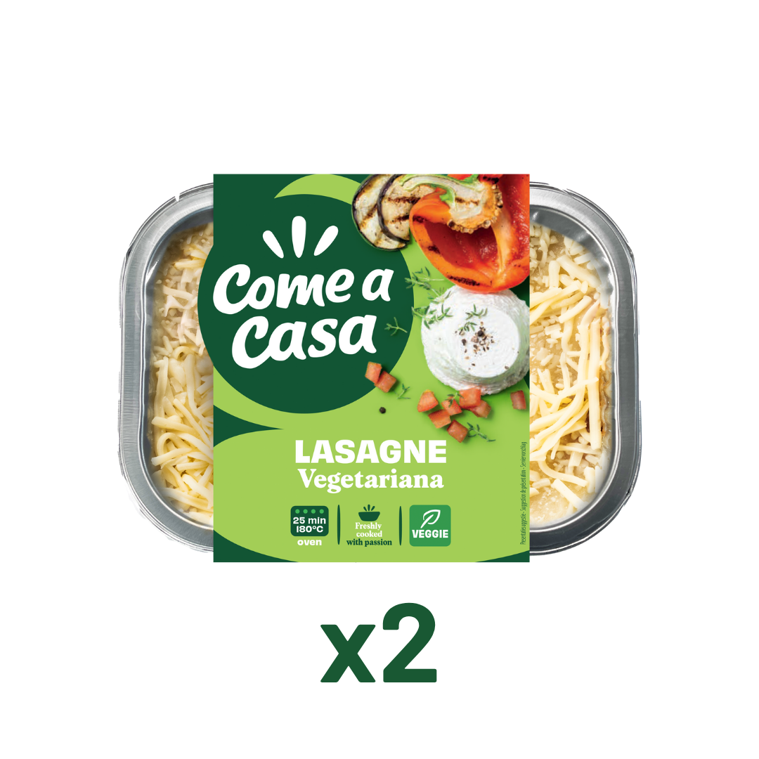 Lasagne vegetariana 400g x2