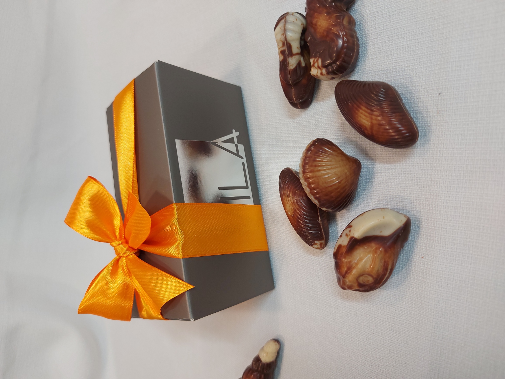 Luxe ballotin Zeevruchten 250 gr