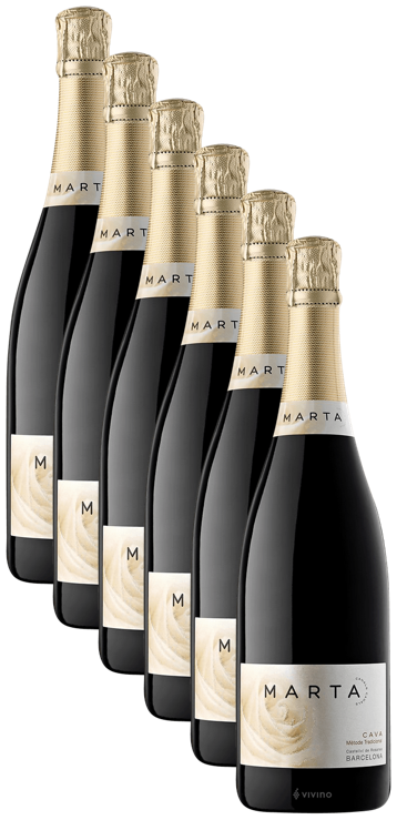 doos ( 6 flessen ) Cava Marta Reserva Vintage