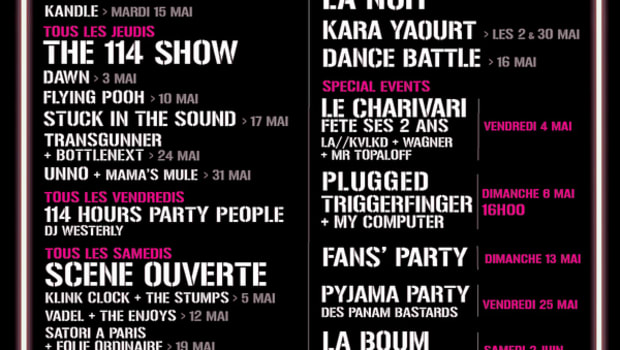 Les découvertes du 114 avec Stuck in the Sound